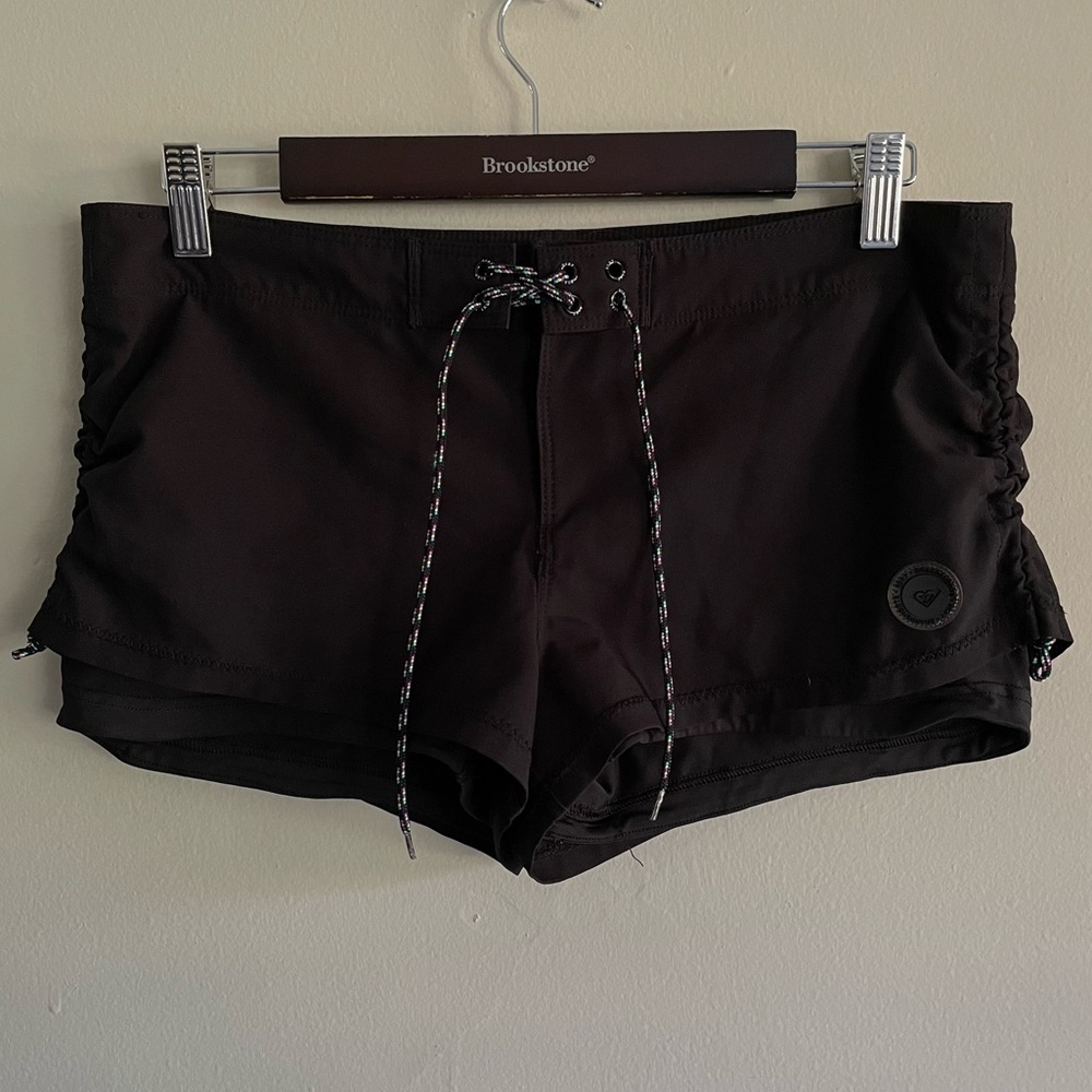 Roxy Black Surf Swim Board Shorts Women’s Size 7
